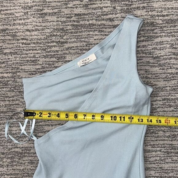NWT Atoir Revolve TIME STANDS STILL SLEEVELESS Maxi DRESS POWDER BLUE Size 4 - Picture 8 of 13